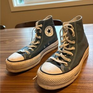 Converse Classic Teal High-Tops